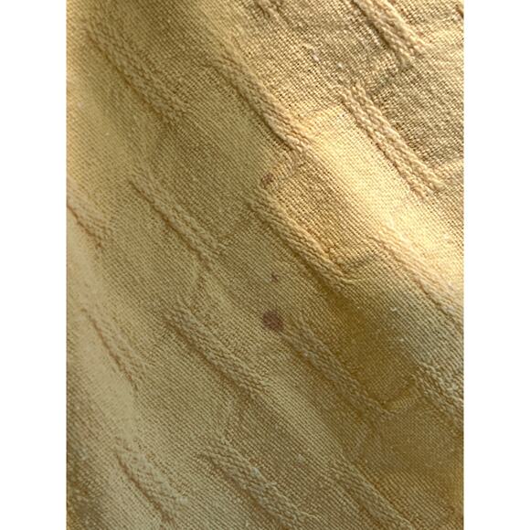 Vtg Morgan-Jones Bedspread Coverlet Full Goldenrod Yellow Lightweight Farmhouse - Picture 9 of 11